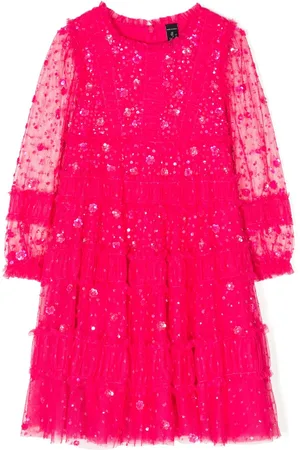 Needle & Thread Violet Shimmer sequin-embellished dress