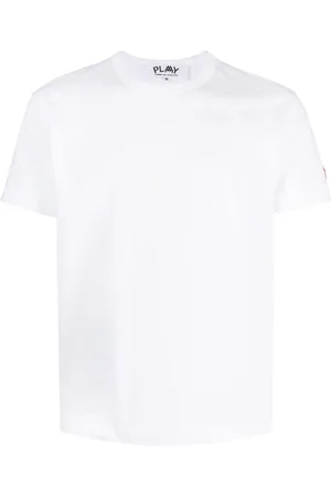 Comme des Garçons Logo-patch cotton T-shirt