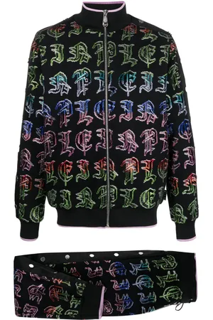 Philipp Plein Gothic logo-print tracksuit
