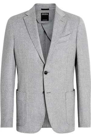Ermenegildo Zegna Oasi single-breasted cashmere blazer