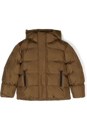 Dsquared2 Logo-print padded hooded jacket