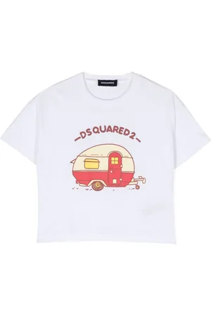 Dsquared2 Graphic-print cotton T-shirt