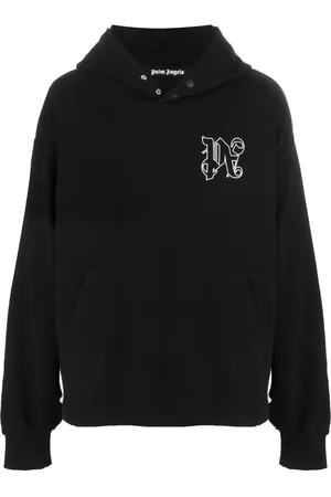 Palm Angels Logo-print cotton hoodie