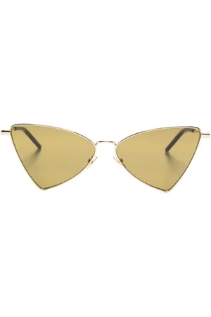 Saint Laurent Jerry logo-embossed sunglasses
