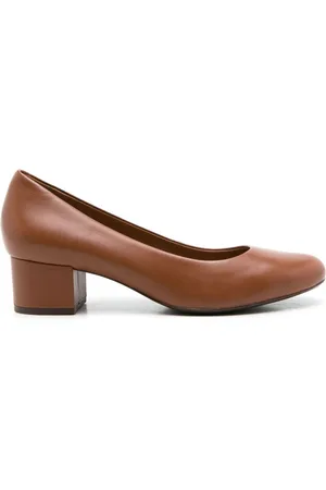 Sarah Chofakian Pomel 30mm almond-toe pumps