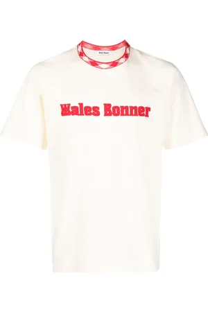 WALES BONNER Original logo-appliqué T-shirt