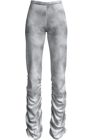 MACCAPANI The Ruched low-rise trousers
