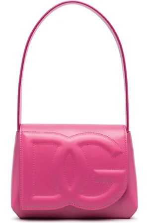 Dolce & Gabbana DG Logo leather shoulder bag
