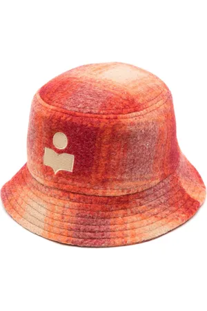 Isabel Marant Haley checked bucket hat