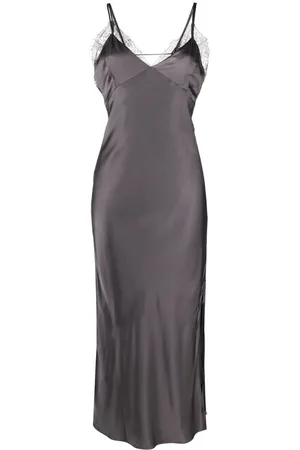 Patrizia Pepe Satin slip dress