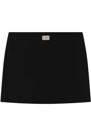 Dolce & Gabbana Logo-plaque mini skirt