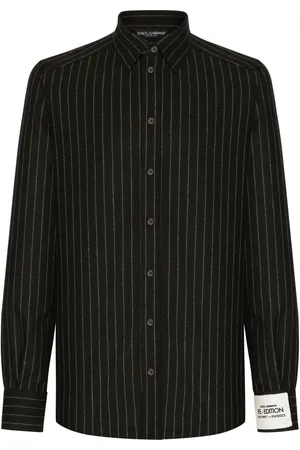 Dolce & Gabbana Striped virgin-wool shirt