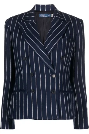 Ralph Lauren Striped linen blazer