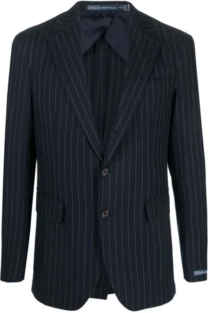 Ralph Lauren Pinstriped single-breasted blazer
