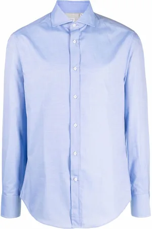 Brunello Cucinelli Long-sleeved cotton shirt