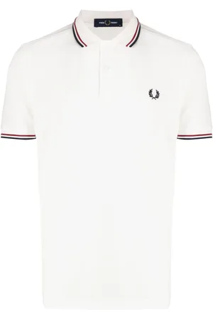Fred Perry Contrast-trim cotton polo shirt