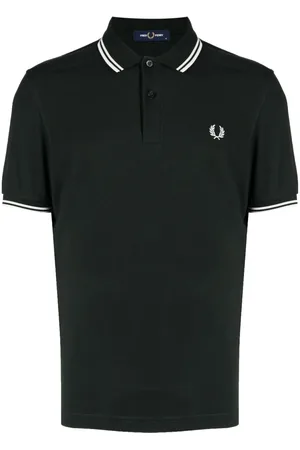 Fred Perry Contrast-trim cotton polo shirt