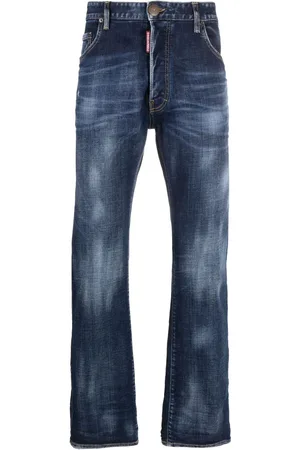 Dsquared2 Low-rise straight-leg jeans