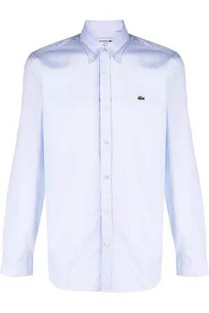 Lacoste Logo-patch cotton shirt
