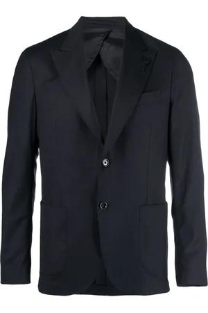 LARDINI Floral-appliqué blazer