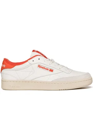 Reebok Club C embossed leather sneakers