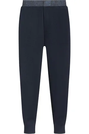 Etro Paisley print-band track trousers