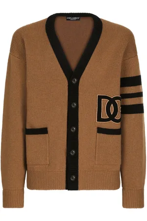 Dolce & Gabbana DG logo virgin-wool cardigan