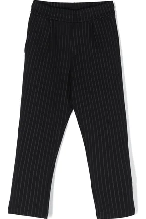 Emporio Armani Striped straight-leg trousers