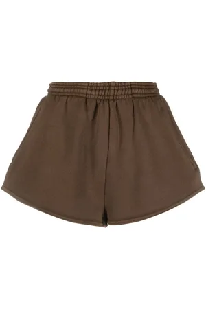 Entire Studios Washed elasticated-waistband shorts