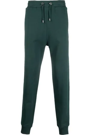Balmain Logo-patch cotton track pants
