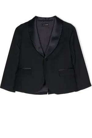 MONNALISA Shawl-lapels single-breasted blazer