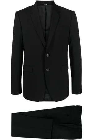 ERALDO Notched-lapel single-breasted wool suit