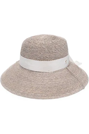 HELEN Bow-detail sun hat