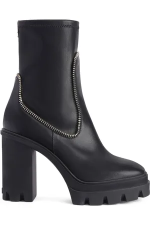 Giuseppe Zanotti Cubalibre 110mm zip-detail boots