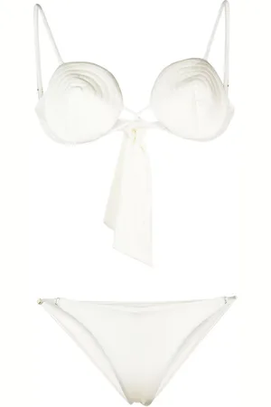 Noire Swimwear Tonal-stitch detail bikini set