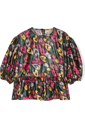 Stella McCartney Graphic-print peplum top