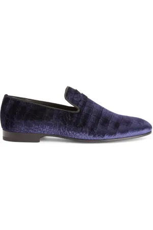 Giuseppe Zanotti G-Flash crocodile-effect loafers