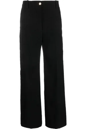 Patou Iconic Long wide-leg trousers