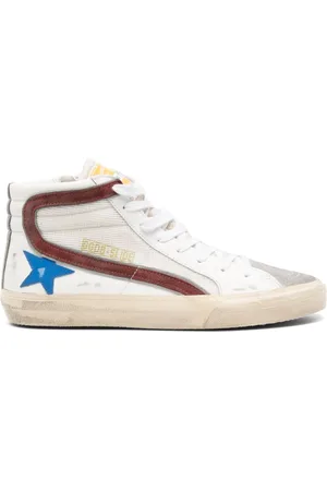 Golden Goose Star-patch lace-up sneakers