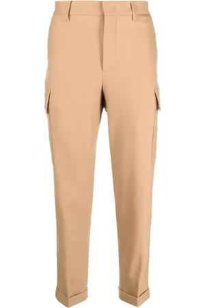 Etro Cargo-pockets wool tapered trousers