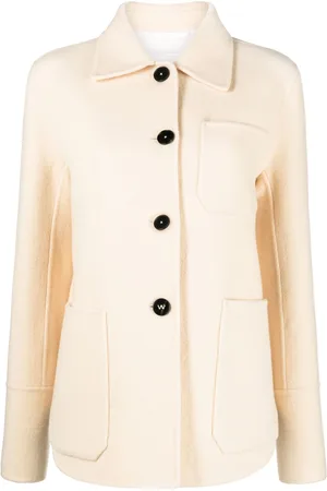 Jil Sander Button-up wool shirt jacket
