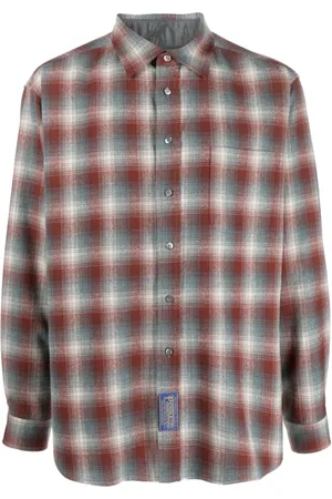 Maison Margiela X Pendleton checked wool shirt