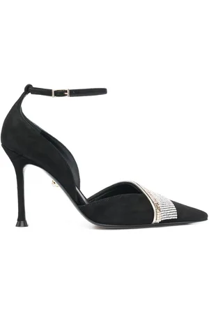 Alevì Kyla 95mm suede pumps