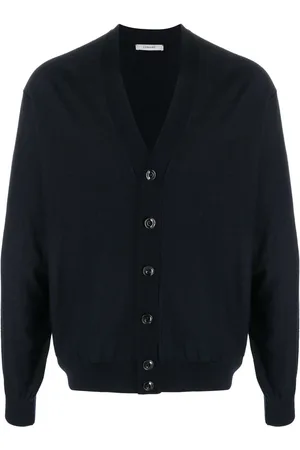 LEMAIRE V-neck wool-blend cardigan