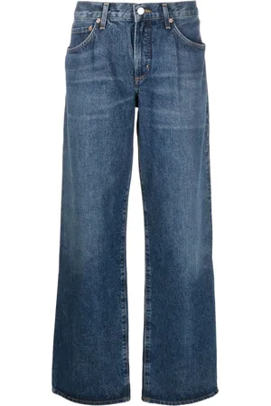 AGOLDE High-rise straight-leg jeans