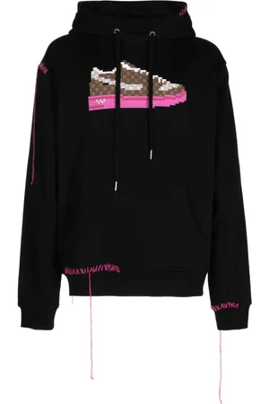 MOSTLY HEARD RARELY SEEN Graphic-print cotton hoodie