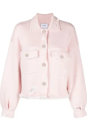 Barrie Fringed denim jacket