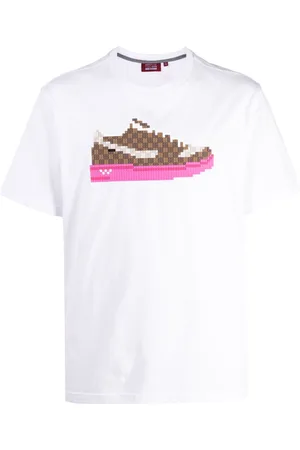 MOSTLY HEARD RARELY SEEN Sneaker-print cotton T-shirt