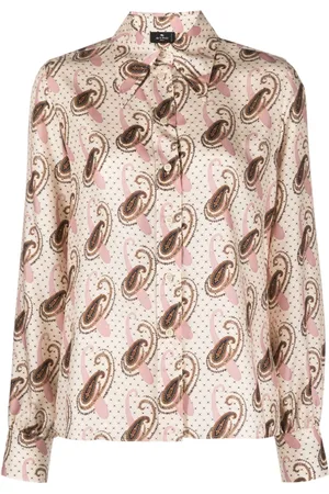 Etro Paisley-print silk shirt