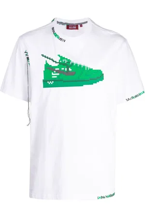MOSTLY HEARD RARELY SEEN Sneaker-print cotton T-shirt